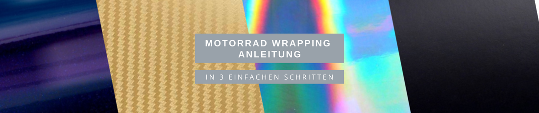 Motorrad Wrapping 101 (Anleitung)